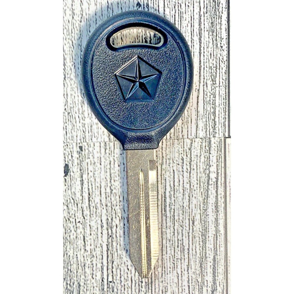 Mopar Ignition Key Blank Needs Cut Fits 96‑01 Dodge Chrysler Jeep OEM 04778115